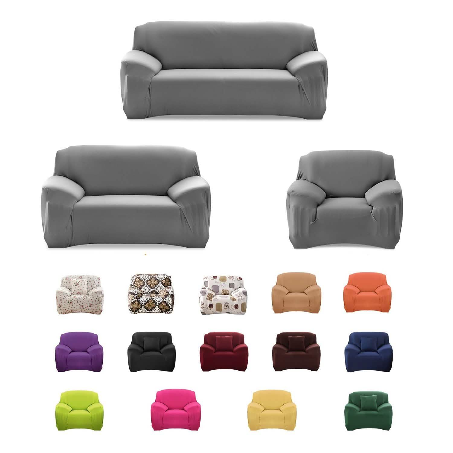 Printed Stretch Sofa Cover