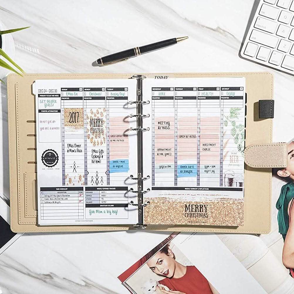 Priv√© Planner: Daily Planner, Calendar, Journal, and Organizer