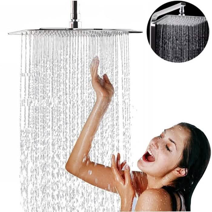 Nuvita Square Ultra-Thin Waterfall Shower Head