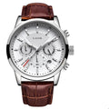 Men's  Waterproof Watch With Chronometers Day View Sport Analog Watches Excellent Look Perfect Gift For Him