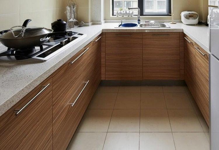 Stainless Steel Kitchen Door Cabinet T Bar Handle Pull Knob Door Pull Handle Stainless Door Handle Stainless Steel Hollow Bar Drawer Pulls Cupboard Knob For Kitchen Furniture
