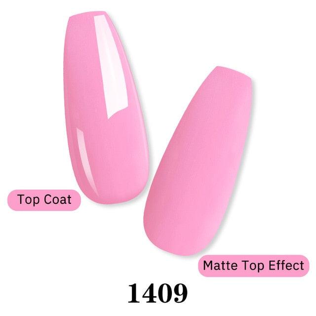 New 2022 Women Gel Nail Polish Pure Pink UV Gel Nail Polish Art Manicure Luxury Colorful Design For Ladies and Womens