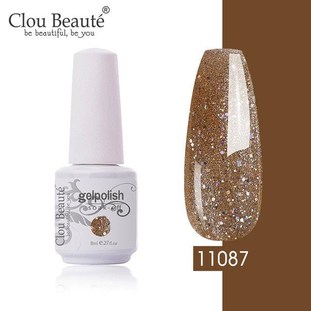 New 2022 Women Gel Nail Polish Pure Pink UV Gel Nail Polish Art Manicure Luxury Colorful Design For Ladies and Womens