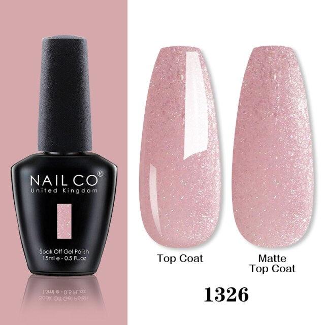 Womens Gel Nail Polish Multi Glossy and Matte Colors Elegant Manicure Design For Womens