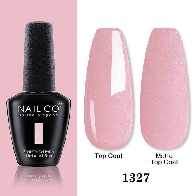 Womens Gel Nail Polish Multi Glossy and Matte Colors Elegant Manicure Design For Womens
