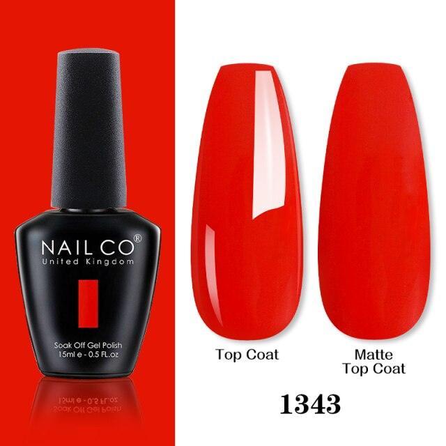 Womens Gel Nail Polish Multi Glossy and Matte Colors Elegant Manicure Design For Womens