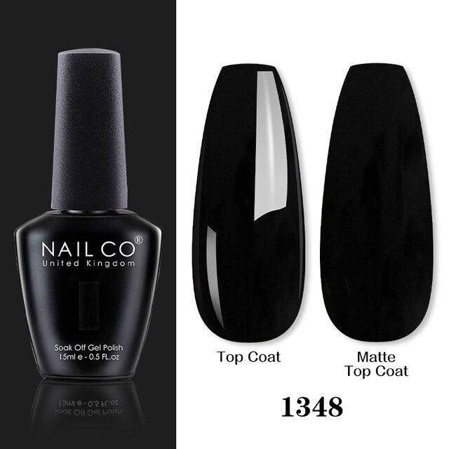 Womens Gel Nail Polish Multi Glossy and Matte Colors Elegant Manicure Design For Womens