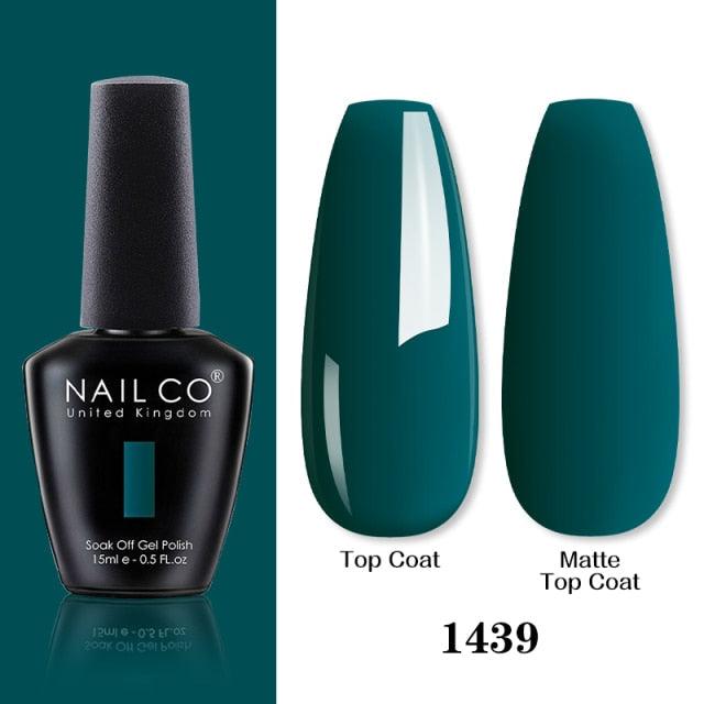 Womens Gel Nail Polish Multi Glossy and Matte Colors Elegant Manicure Design For Womens
