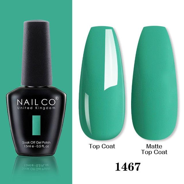 Womens Gel Nail Polish Multi Glossy and Matte Colors Elegant Manicure Design For Womens