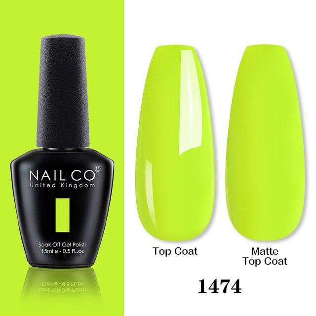 Womens Gel Nail Polish Multi Glossy and Matte Colors Elegant Manicure Design For Womens