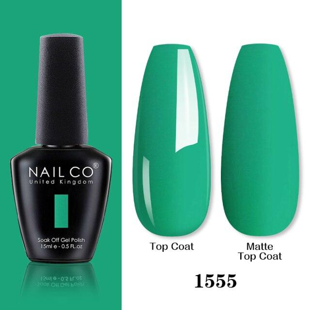 Womens Gel Nail Polish Multi Glossy and Matte Colors Elegant Manicure Design For Womens