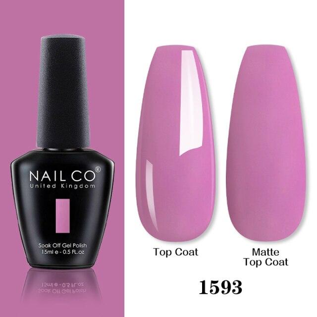 Womens Gel Nail Polish Multi Glossy and Matte Colors Elegant Manicure Design For Womens
