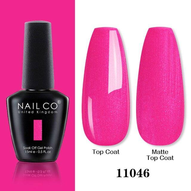 Womens Gel Nail Polish Multi Glossy and Matte Colors Elegant Manicure Design For Womens