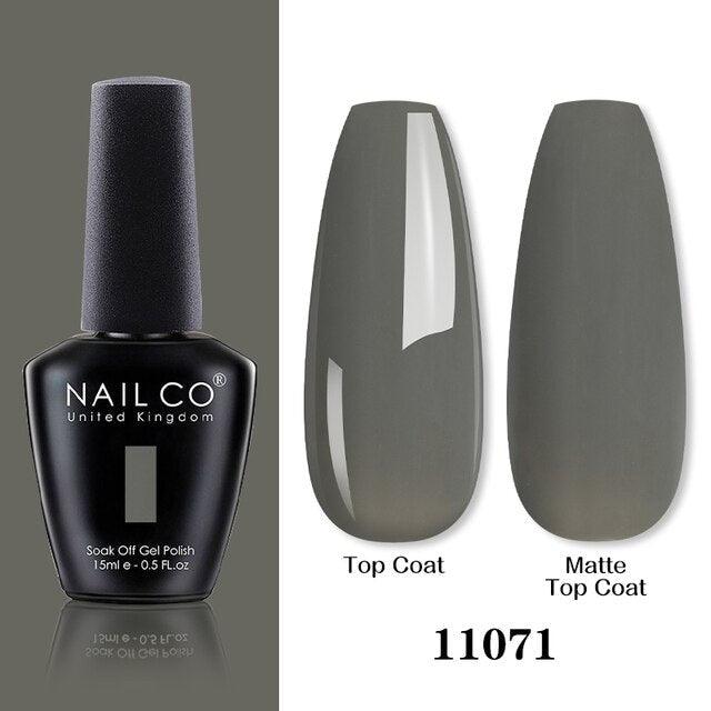 Womens Gel Nail Polish Multi Glossy and Matte Colors Elegant Manicure Design For Womens
