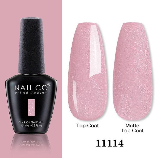 Womens Gel Nail Polish Multi Glossy and Matte Colors Elegant Manicure Design For Womens