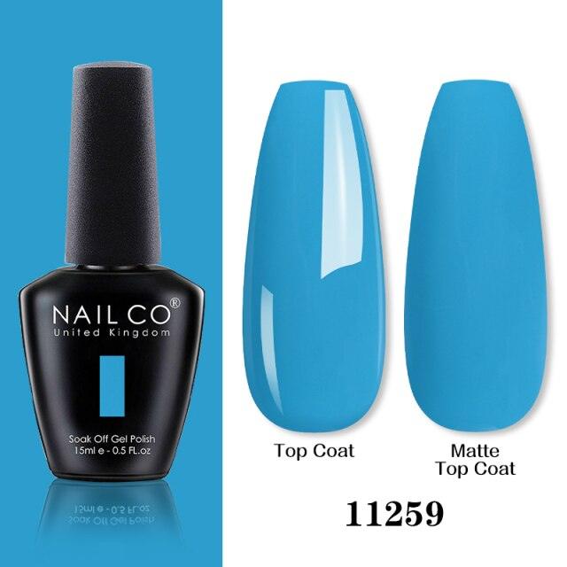 Womens Gel Nail Polish Multi Glossy and Matte Colors Elegant Manicure Design For Womens