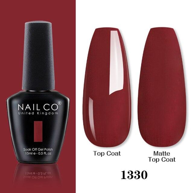 Womens Gel Nail Polish Multi Glossy and Matte Colors Elegant Manicure Design For Womens