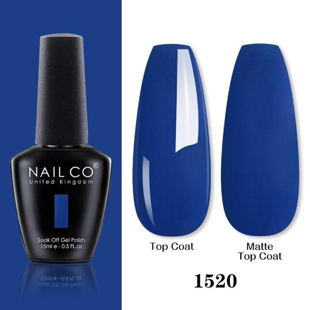 Womens Gel Nail Polish Multi Glossy and Matte Colors Elegant Manicure Design For Womens