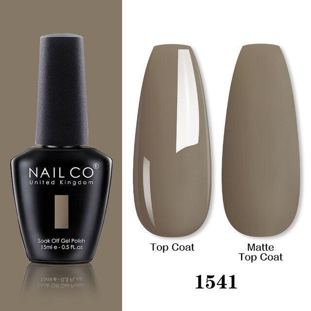 Womens Gel Nail Polish Multi Glossy and Matte Colors Elegant Manicure Design For Womens