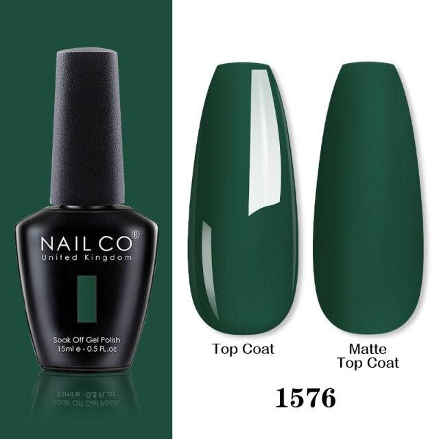 Womens Gel Nail Polish Multi Glossy and Matte Colors Elegant Manicure Design For Womens