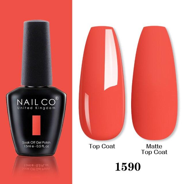 Womens Gel Nail Polish Multi Glossy and Matte Colors Elegant Manicure Design For Womens