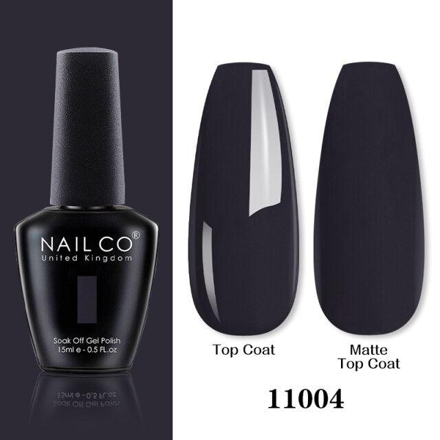Womens Gel Nail Polish Multi Glossy and Matte Colors Elegant Manicure Design For Womens