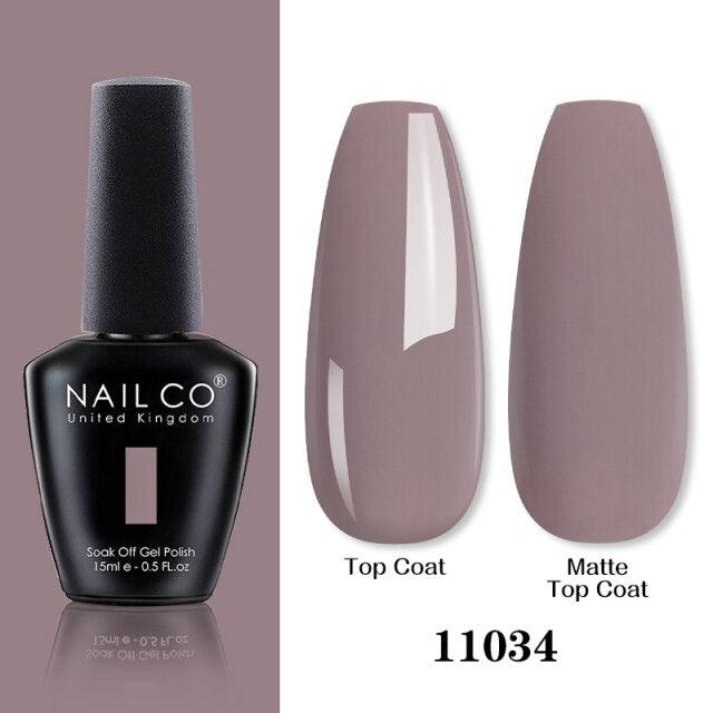 Womens Gel Nail Polish Multi Glossy and Matte Colors Elegant Manicure Design For Womens