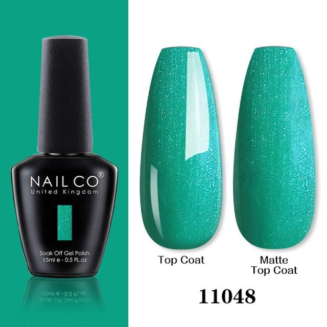 Womens Gel Nail Polish Multi Glossy and Matte Colors Elegant Manicure Design For Womens