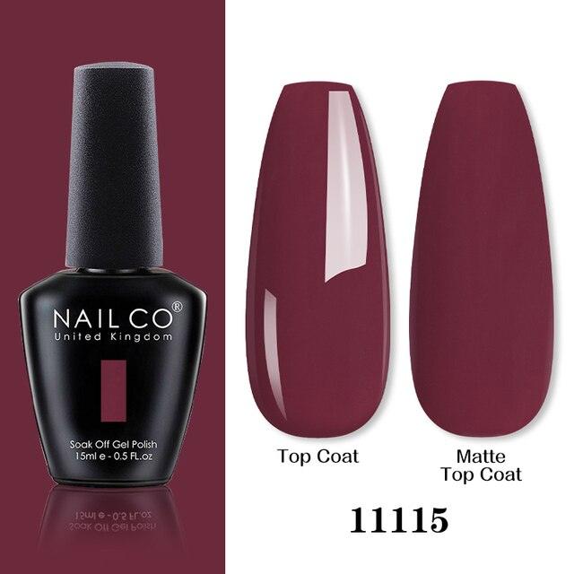 Womens Gel Nail Polish Multi Glossy and Matte Colors Elegant Manicure Design For Womens