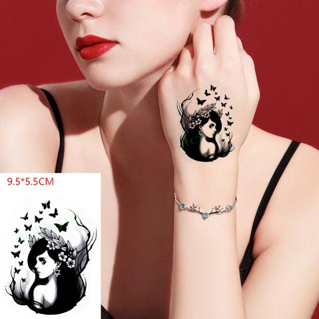 Waterproof Animal Temporary Tattoo Sticker Wolf Modern Tatoo Foot Neck Luxury Tattoos For Men Women