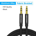Durable 3.5mm Audio Aux Cable Jack For Speaker Headphone Car Audio Mobile Phones
