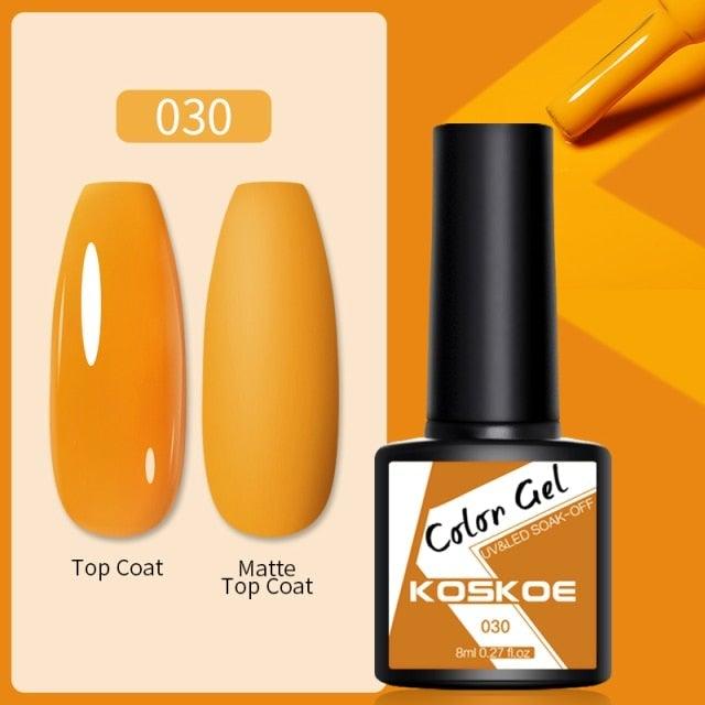 Spring Summer Nail Gel Polish Colorful UV LED Diamond Stylish Glossy and Matte Fashion Design For Womens