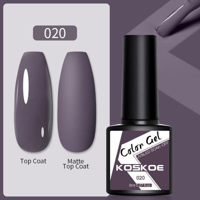 Spring Summer Nail Gel Polish Colorful UV LED Diamond Stylish Glossy and Matte Fashion Design For Womens