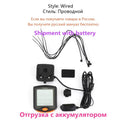 Bike Speed Meter Digital Bike Computer Multifunction Waterproof Sports Sensors Bicycle Computer Speedometer Waterproof 4 Line Display Odometer Cycling Multi Function Design