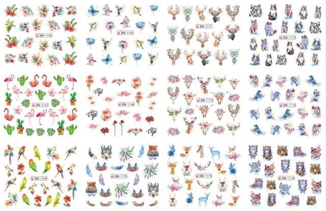 Pop Art Nail Stickers Sexy Girl Designs Comics Water Transfer Decals Manicure Lips Nail Art Decorations Slider Nail Art Stickers Decals Nail Art Supplies Valentines Day 3D Self-Adhesive Nail Decorations Accessories Women Girls Manicure Decorations