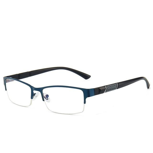 Lightweight Alloy Semi-Rimless Reading Glasses For  Men And Women With Quality Half Frame  Men Reading Glasses  For Men New Retro Eyewear
