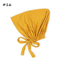 Fashion Modal Under Scarf  Hijab Turban Cap Cotton With Band Adjustable Inner Hijab cap Muslim Turban Hijab Cap For Women