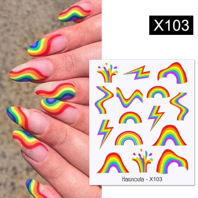 Spring Simple Green Theme Water Decal Sticker Flower Leaf Tree Summer Slider For Manicuring Nail Art Watermarks Art Decoration Manicure Tools Nail Watermark Decals iridescent Decoration Nail Self-Adhesive Decals Nail Stickers Water Transfer Fresh Nail
