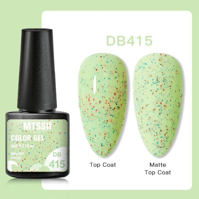 TREND Popular Luxury Interesting Nail Gel Nail Polish Permanent Jelly Eggshell Gel Polish Luxury Eggshell Design For Womens and Girls