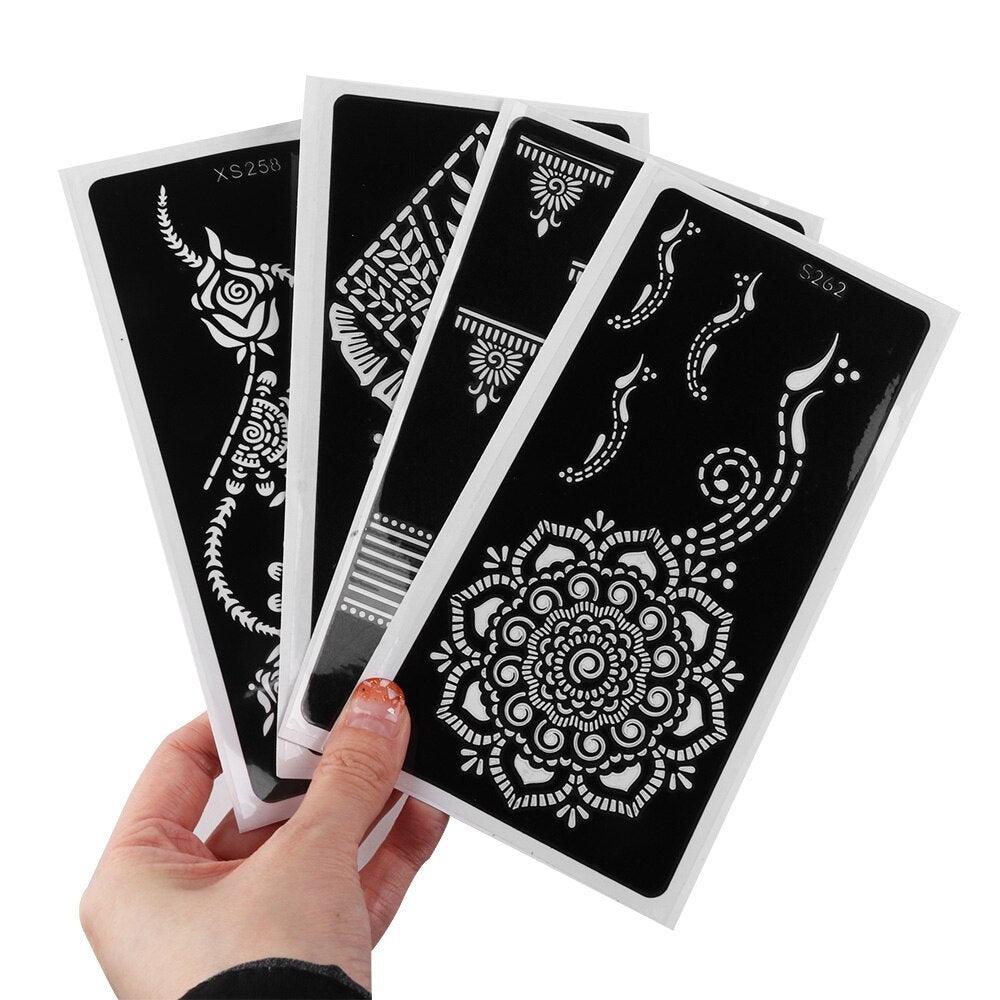 Fashion Women's Tattoo For Arm Temporary Body Paint Sticker Luxury Design For Wedding Party