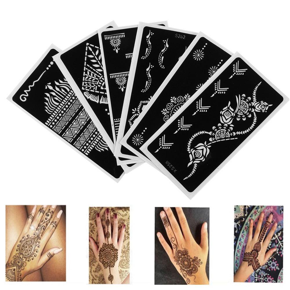 Fashion Women's Tattoo For Arm Temporary Body Paint Sticker Luxury Design For Wedding Party