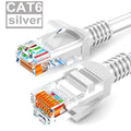 Cat6 Round Ethernet Cable RJ45 Cat6 Lan Cable Internet Modem Laptop Router Network Ethernet Cable Plated RJ45 Connectors Ethernet LAN Cable For Laptop Game Console