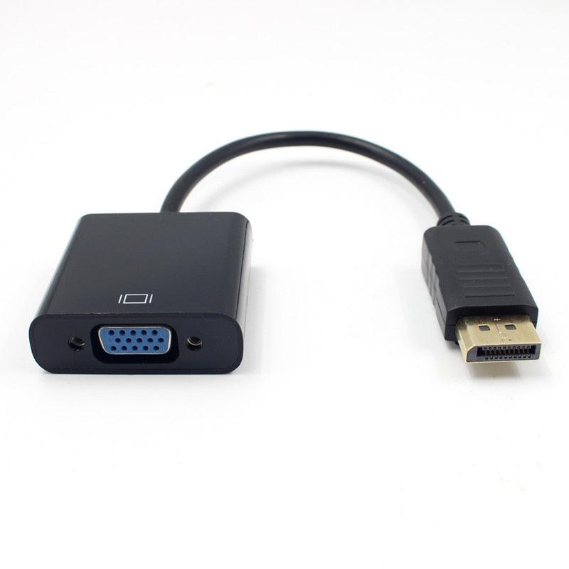 Compatible DisplayPort To VGA Cable Adapter Converter For PC Computer 16K DisplayPort 2.0 Cable 10ft Supports 16K@60Hz 10K@60Hz 8K@60Hz 4K@165Hz 4K@144Hz 80Gbps Dynamic HDR Laptop HDTV Monitor Projector