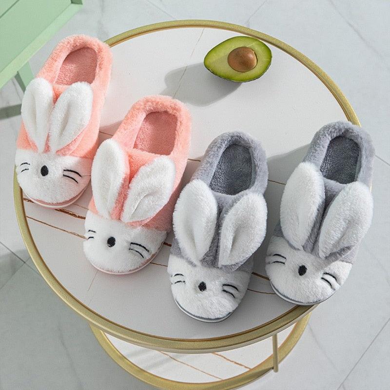 Couples Home Slippers Warm Cute Womans Mens Slipper Winter Shoes New Fashion Casual Fur Plush Slides Winter Slippers For Women House Slippers Fluffy Soft Comfy Fuzzy Slippers Faux Fur Plush Anti-Skid Slippers