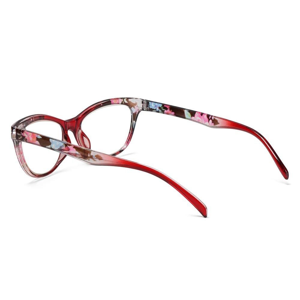 Cat Eye Reading Glasses Women Men Light Weight Presbyopic Reading Glasses Designer Cat Eye Frame Ladies Computer Readers Anti Glare UV Ray Eyeglasses Diopter Presbyopia Eyewear +1.00~+4.0