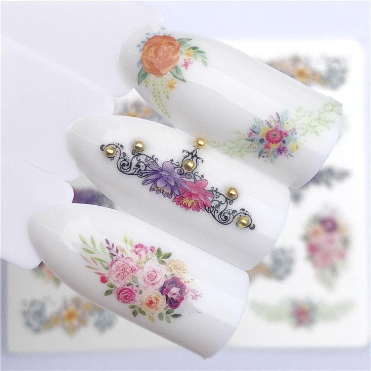 Fox Wolf Animal 3D Embossed Nail Sticker Flower Adhesive Manicure Slider Nail Art Tips Decorations Decals Manicure Design Golden Firework Star Accessories Heart Nail Art Stickers Glitter Decals Love Nail Sequins Laser Heart Nail