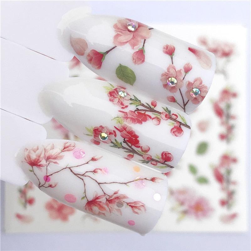 Fox Wolf Animal 3D Embossed Nail Sticker Flower Adhesive Manicure Slider Nail Art Tips Decorations Decals Manicure Design Golden Firework Star Accessories Heart Nail Art Stickers Glitter Decals Love Nail Sequins Laser Heart Nail