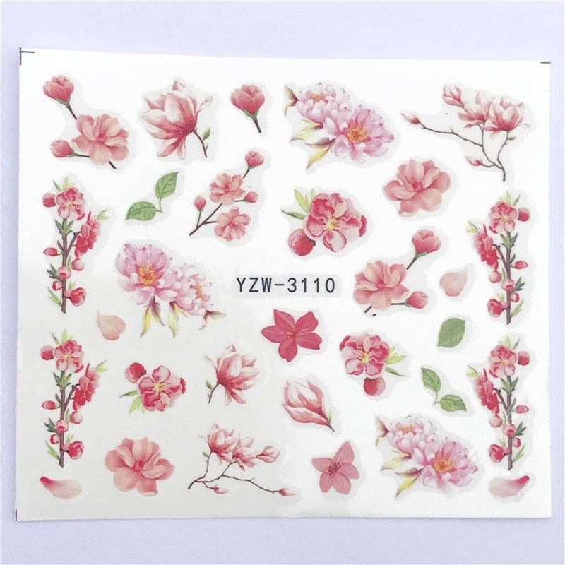 Fox Wolf Animal 3D Embossed Nail Sticker Flower Adhesive Manicure Slider Nail Art Tips Decorations Decals Manicure Design Golden Firework Star Accessories Heart Nail Art Stickers Glitter Decals Love Nail Sequins Laser Heart Nail