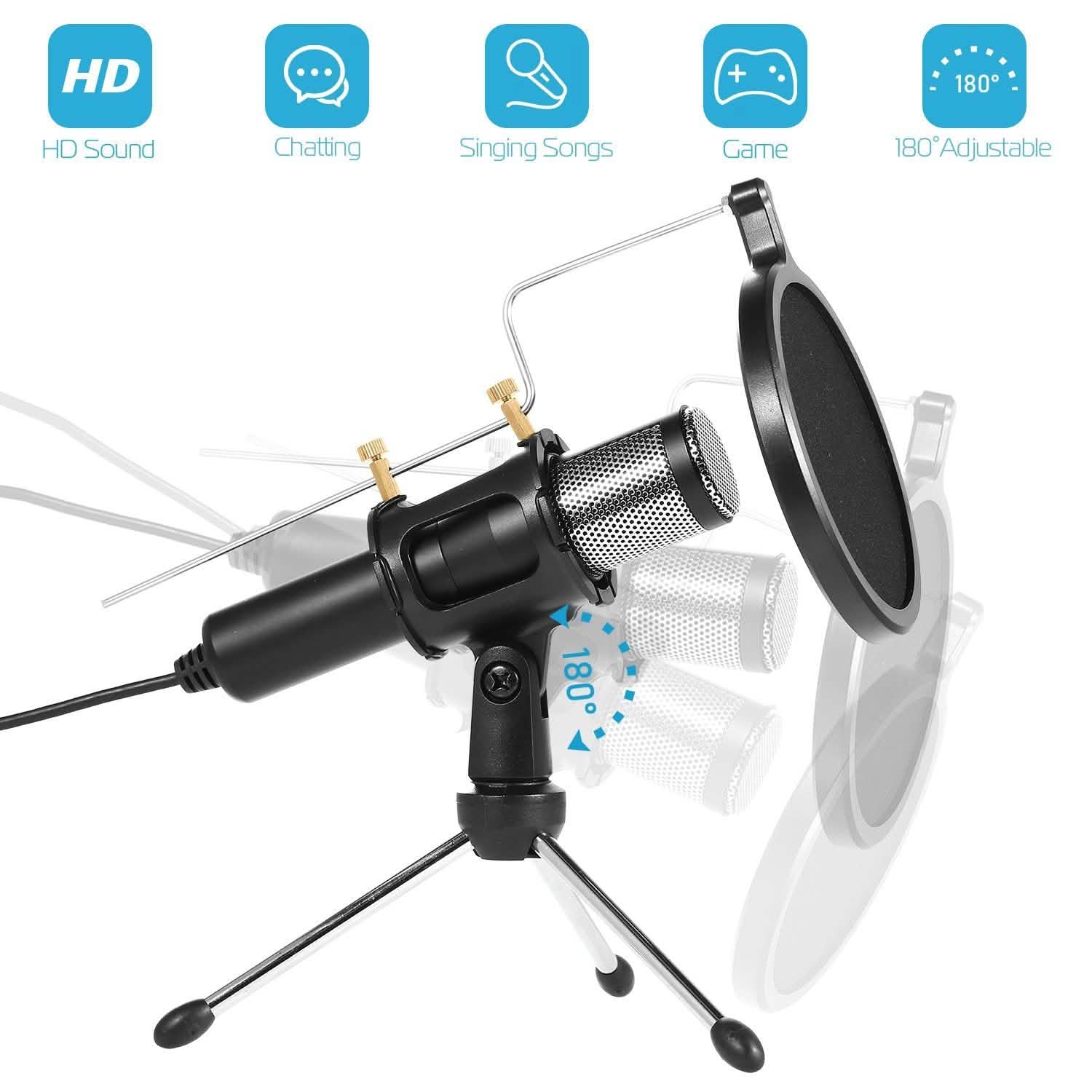 Professional Condenser Studio Recording Microphone