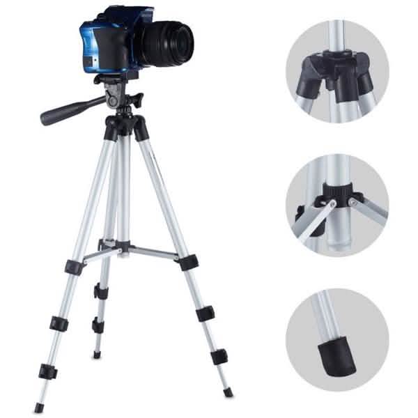Professional Folding Camera Tripod Stand Holder for CellPhone